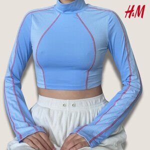 Colourful Cropped Long Sleeve
